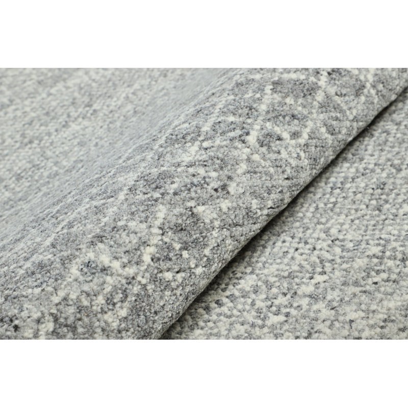 South Sea Wool Geometric Area Rug, Rectangle 9' x 12'