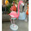 Statue debout de flamant debout