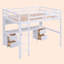 Lit plateforme avec rangement complet