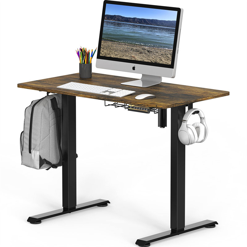 Bureau Marutani, Noir, Brun, L 47,99 po x P 24,02 po