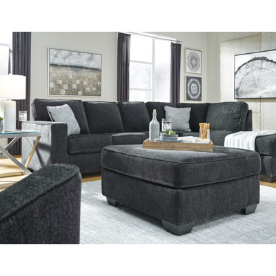 New Britain Slate Oversized Accent Ottoman