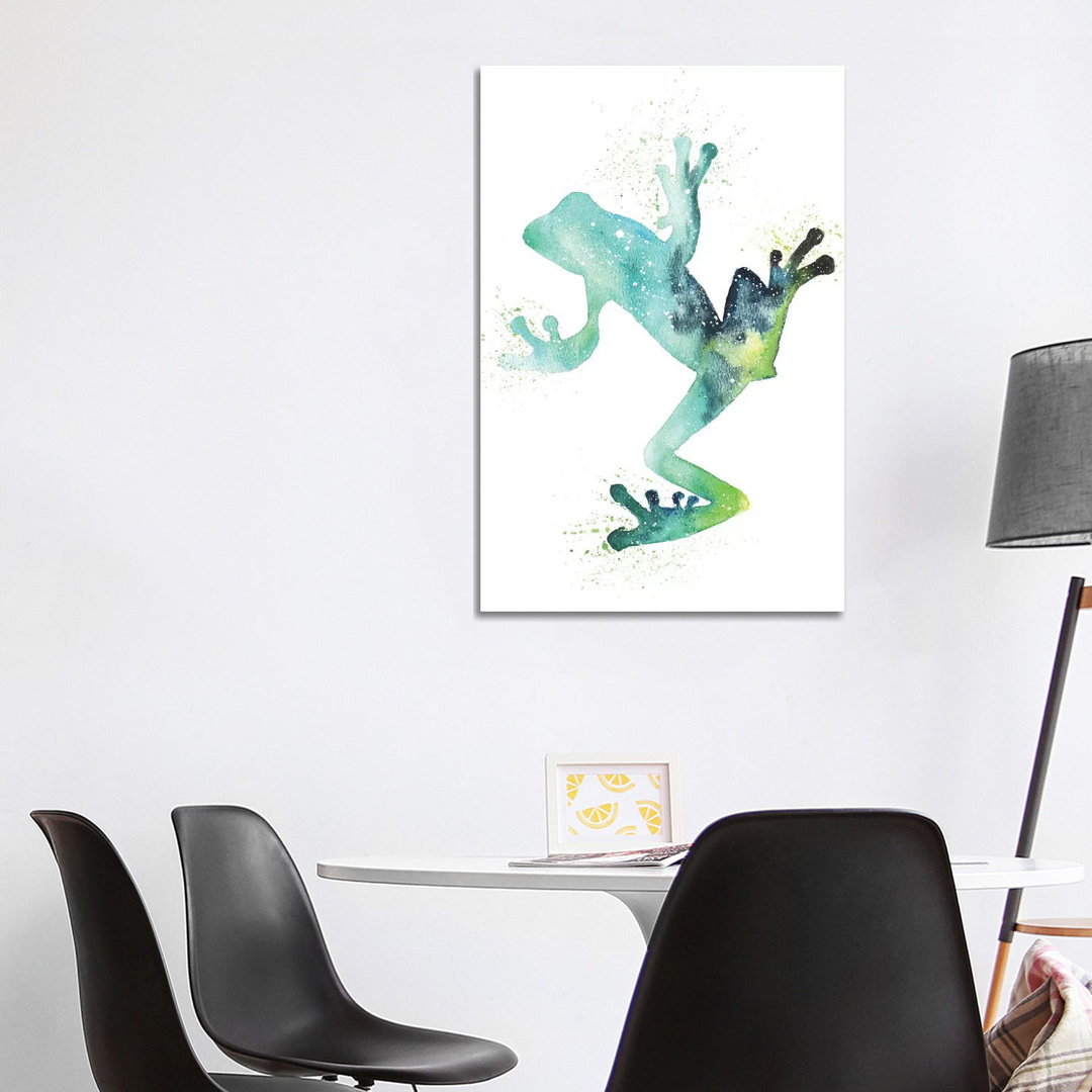 Kosmischer Frosch von Tanya Casteel - Galerie-verpackte Leinwand Giclée auf Leinwand