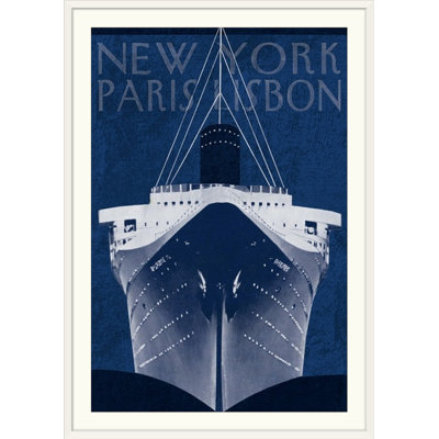 «Passage Atlantique Blueprint», impression