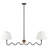 Luminaire suspendu 2 lumières Sunlit Squiggle-101991419