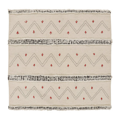 One-of-a-Kind 2'11" X 3' Flatweave Area Rug