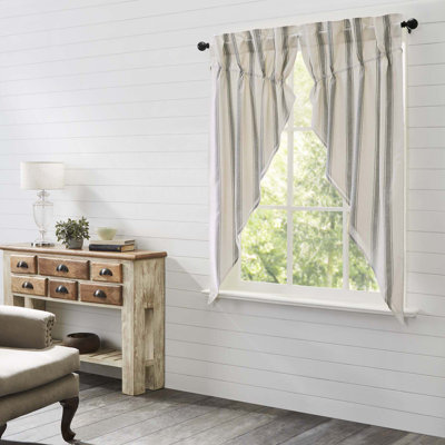 Deidre 100% Cotton Room Darkening Curtain Pair
