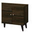 Étagère moderne en noyer avec rangement pour téléviseur pouvant accueillir jusqu'à 50 à 59 pieds de style Mid-Century, finition, pour rangement de 50 à 59 po