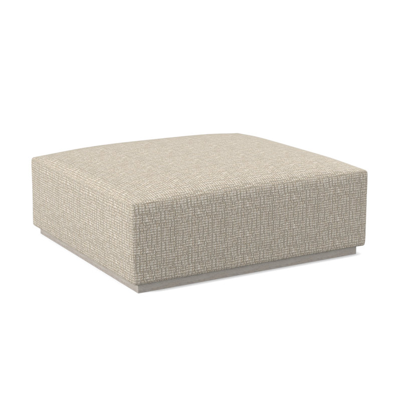 Repose-pieds Club, Bisque, Steps Stones - Viscose ivoire