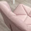 Chaise de bureau pivotante et capitonnée