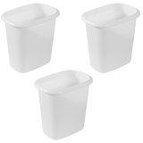 Plastic Open Waste Basket - 1.5 Gallons