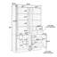 Buffet autoportant avec rehausse 47,2X15,7X75inch-123954351