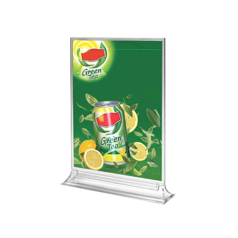 Porte-papier et porte-enseignes debout, H 7,17 po x l 5,12 po x P 1,57 po
