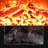 White Solid Wood Electric Fireplace-488739617