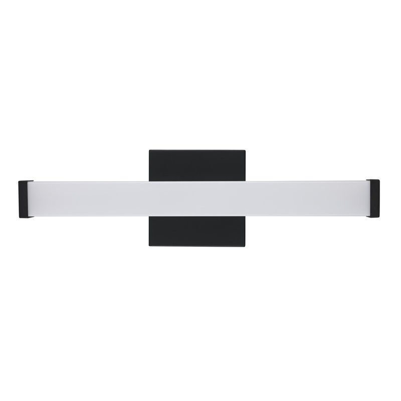 Saavy LED Dimmable Vanity Light, Black