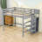Faroug Kids Full Loft Bed-2062554806