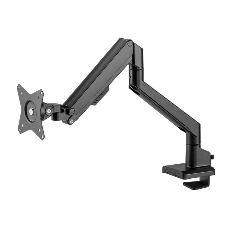 Adjustable Single Monitor Arm, Black