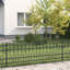 Powder-Coated Steel Fence Panels Included-124587310
