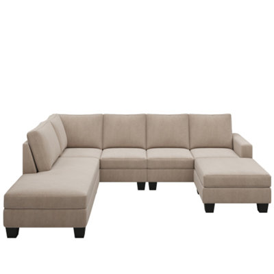 110" Wide Reversible Sofa & Chaise