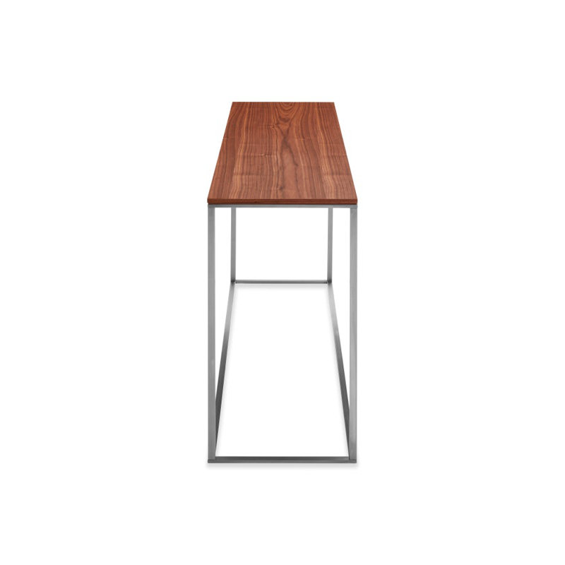Minimalista 3 - Piece Coffee Table Set, White, Walnut