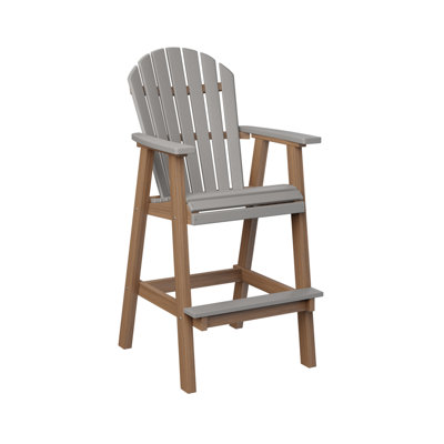 Comfo Back Outdoor Bar Stool