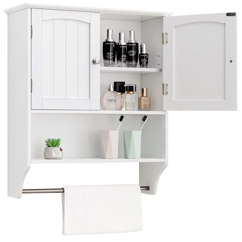 Bathroom Cabinet, White