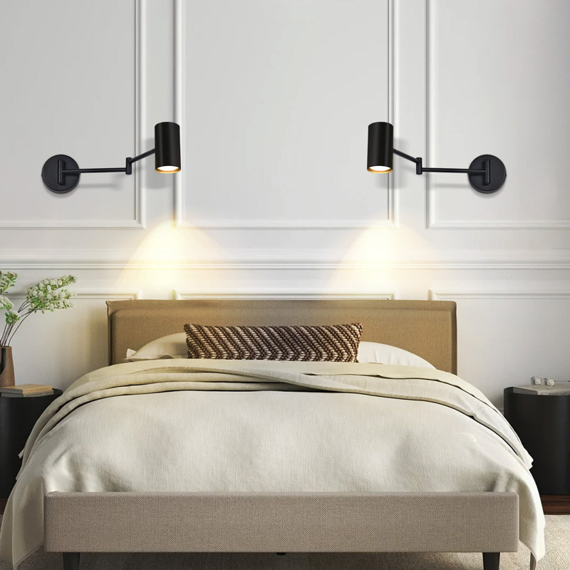 Iron Swing Arm Sconce