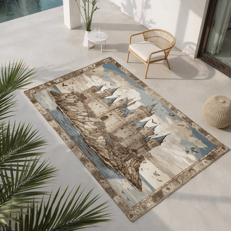 Imperial Watch Indoor And Outdoor Area Rug, Rectangle 8' x 10'