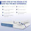 Matelas hybride moyen 10 po avec design respirant, soulagement de la pression-52314946-52314944