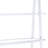 White 6-shelf Bookshelf - Functional Decorative Storage Modern Streamlined Home
