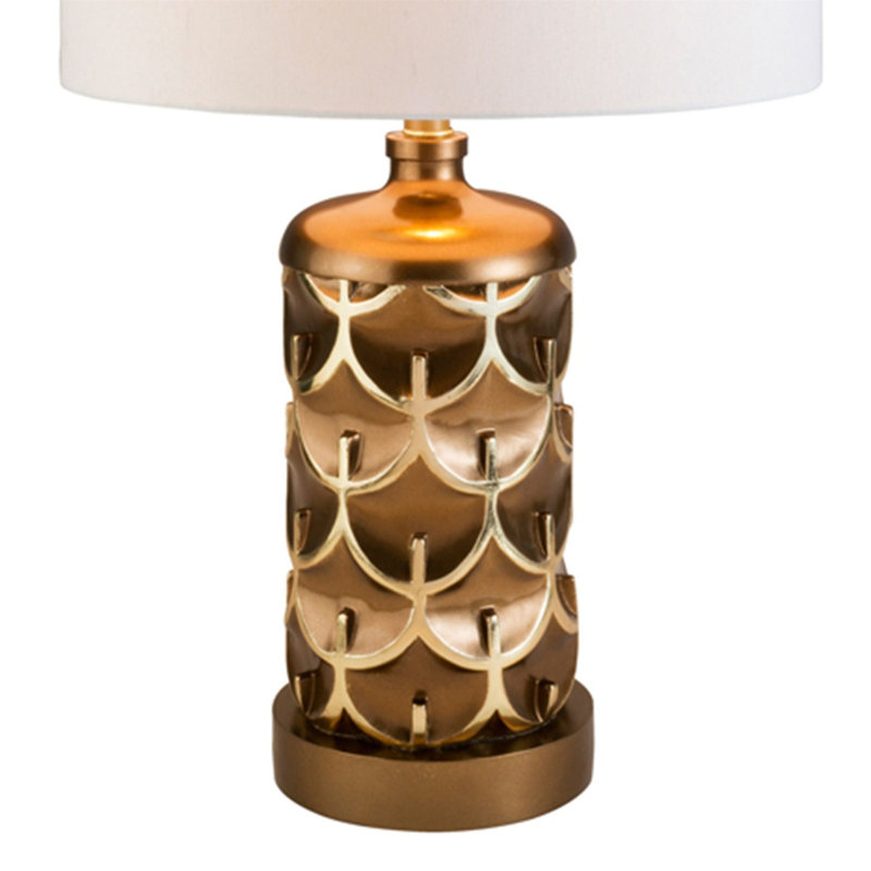 Grande lampe de table en polyrésine 28,5 po «Mystic Owl»