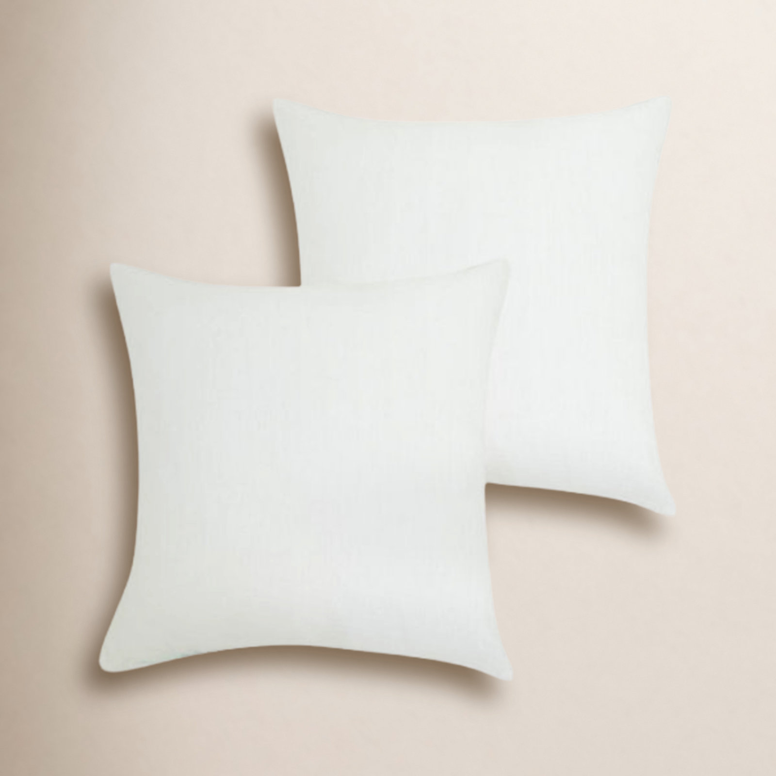 Lanie Linen Pillow Cover, White, Rectangle 12"H x 21"W