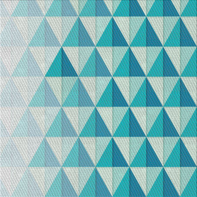 Tapis vert clair/gris/beige à motifs
