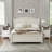 Farmhouse Nightstand Set Of 2, Night Stand With Charging Station And Usb Port, Modern Nightstand With Storage Shelf, Rustic Side Table With Open Space, Side Table For Bedroom, White-1133814782