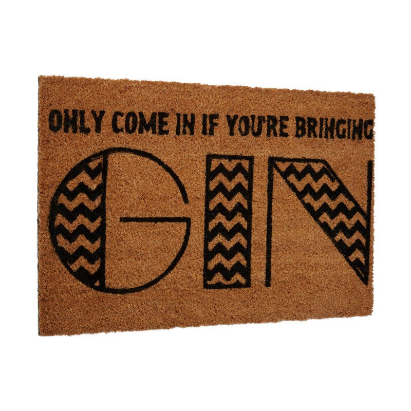 Surekha W40 x L60 cm Non-Slip Doormat