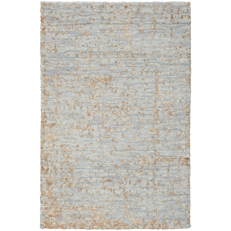 Abstract Hand Woven Area Rug, Rectangle 2' x 3'