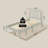 Bustillo Modern Solid Wood Twin Platform Bed with Spindle Headboard-1273140602