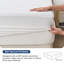 Protège-matelas ultra gauche Ultra Down Down pouvant accueillir jusqu'à 16 po-1084126412