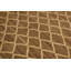 Tapis brun / beige en laine Kilim fabriqué à la main de conception unique Sinclair