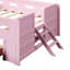 Lit plateforme double avec garde-corps et tiroir, rose-1839432471-1839432469