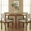Chaise en bois massif Aminu Cilley