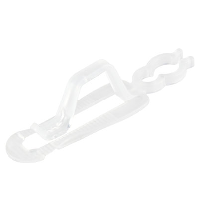 Clear Gutter and Shingle Christmas Light Clips