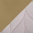 Quilted Ottoman Set In Gold Metal And Cream Velvet