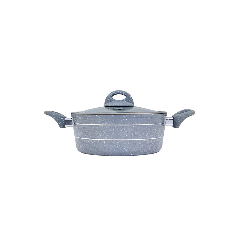 ROYALFORD Non-Stick Aluminum Standard Pot, 7.2L, Grey