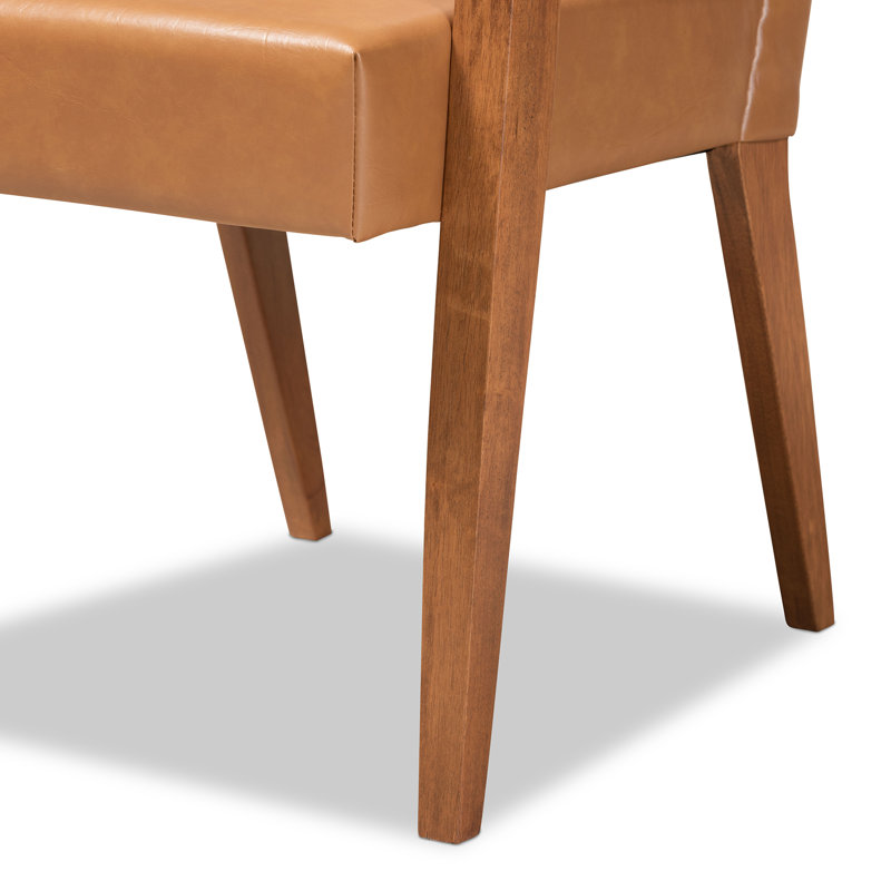 Keever Faux Leather Armchair