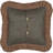 Crosswoods Square Cotton Pillow Cover & Insert