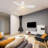 44"   Smart DC Ceiling Fan with light, Remote control-2119131059