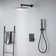 Felixbath Pressure Balanced Complete Shower System With Rough-In Valve