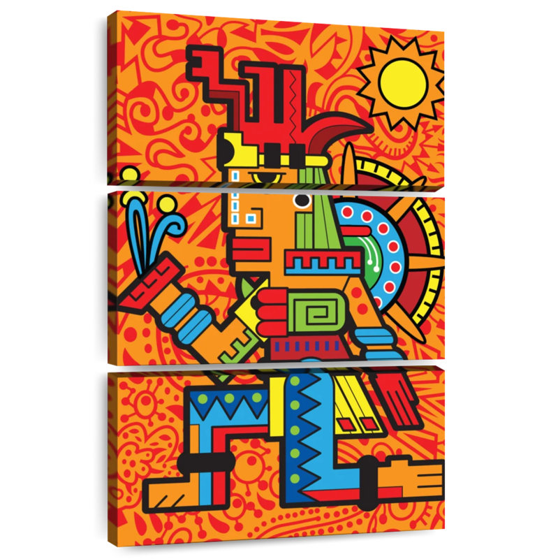 Leisha Aztec II, 38" H x 24" W