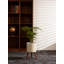 Moderne pot de fleur moderne de 12 pouces avec support intérieur et extérieur grand pot de fleur avec trous de drainage