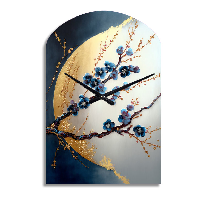 Grande horloge murale bleue Caputi, Moyenne